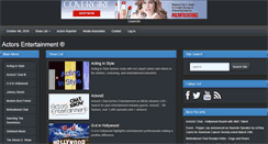 Desktop Screenshot of actorsentertainment.com